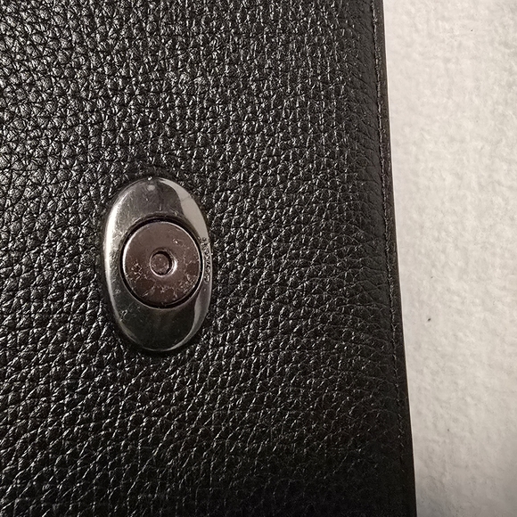 Coach Choulder Bag, Black With 2 Straps - Picture 11 of 16